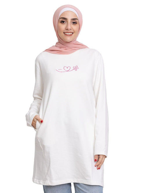 Off - White E - Pocket Tunic Design 12 - Khotwh